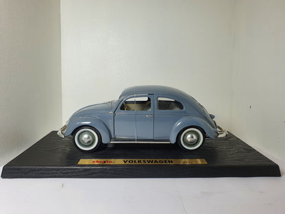 1:18 Volkswagen Beetle Export Saloon ~ Maisto ~ Grey