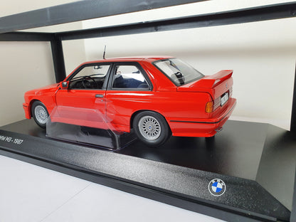 1:18 BMW M3 E30 Dealer Edition ~ Minichamps ~ Red