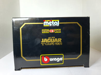 1:18 Jaguar E-Type Series 1 Coupe ~ Bburago ~ Black