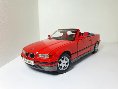 1:18 BMW 325i Cabriolet E36 ~ Maisto ~ Red